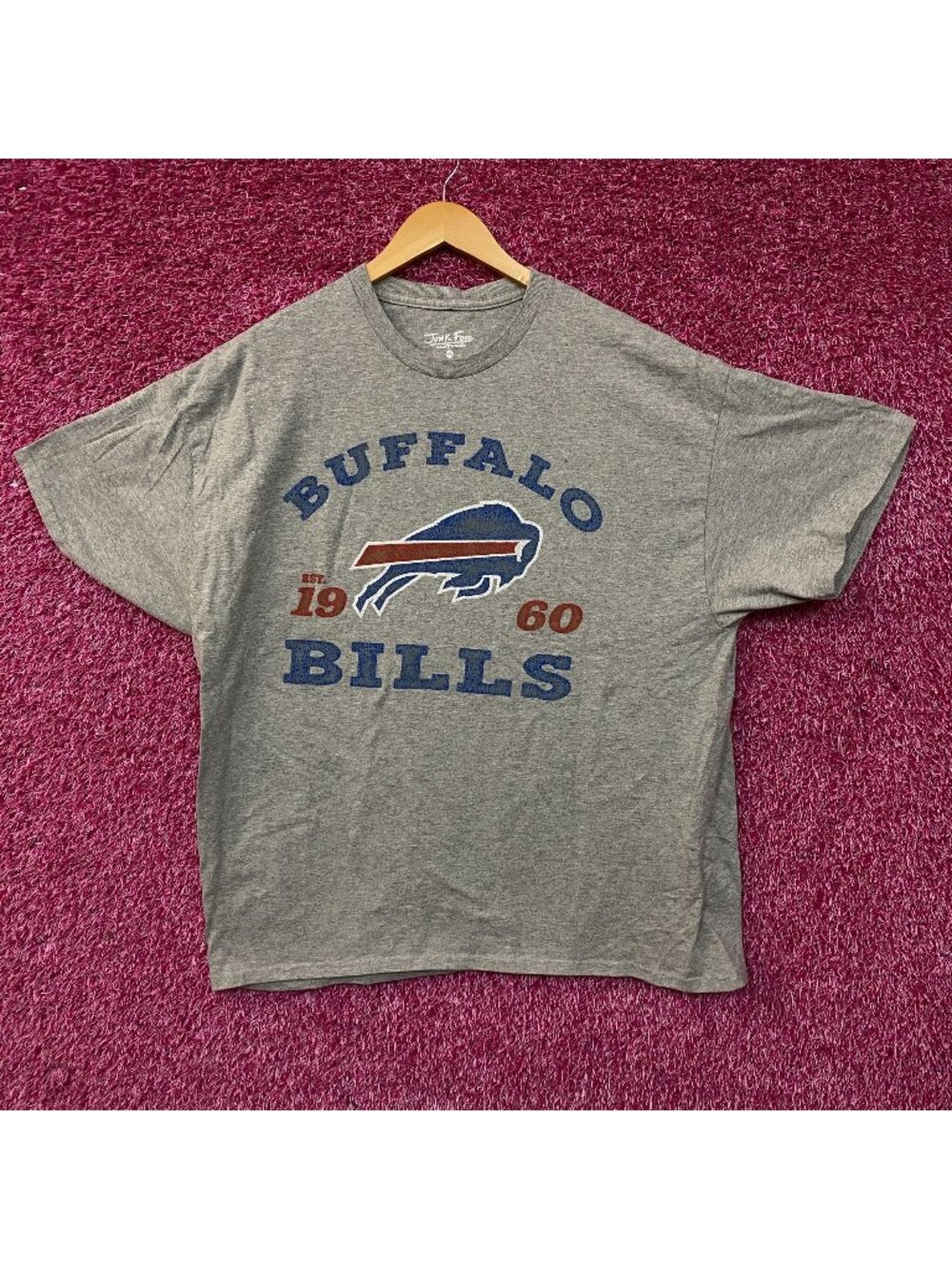 Junk Food Buffalo Bills Vintage Style Graphic T-Shirt XL